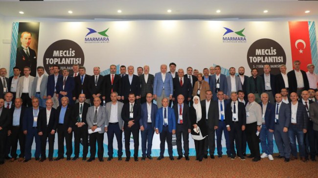 Marmara Belediyeler Birliği toplandı