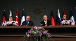 Türkiye, Rusya, Almanya ve Fransa’dan Suriye için ortak bildiri
