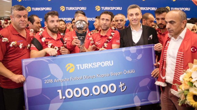 Ampute Milli Takımımıza Turkcell’den 1 milyon