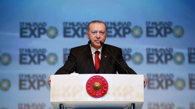 Erdoğan, “Yalan bunda, iftira bunda!”