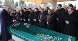 Başkan Erdoğan, Kasımpaşa’dan komşusu Kadir Turgut’un cenazesinde