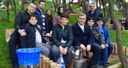 Başkan Türkmen, Nakkaştepe Millet Bahçesi’nde Üsküdarlılarla buluştu