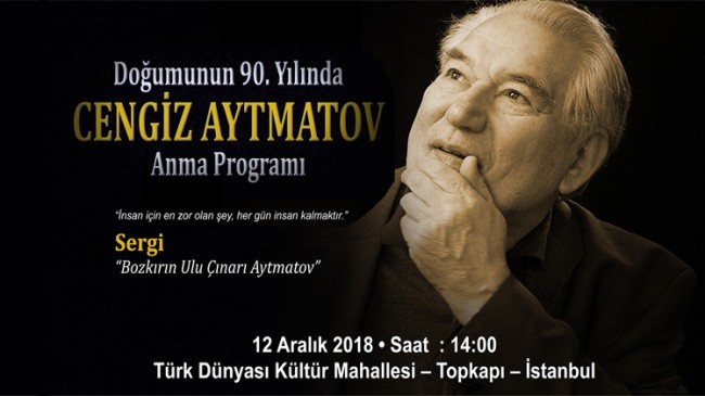 Cengiz Aytmatov için anma programı