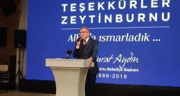 Başkan Aydın, Zeytinburnu ile vedalaştı