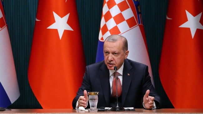 Erdoğan, “Münbiç’teki saldırı, ABD’nin aldığı çekilme kararını etkilemeye dönük”