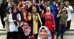 AK Parti Altinşehir Mahalle Kadın Kollarından üye rekoru