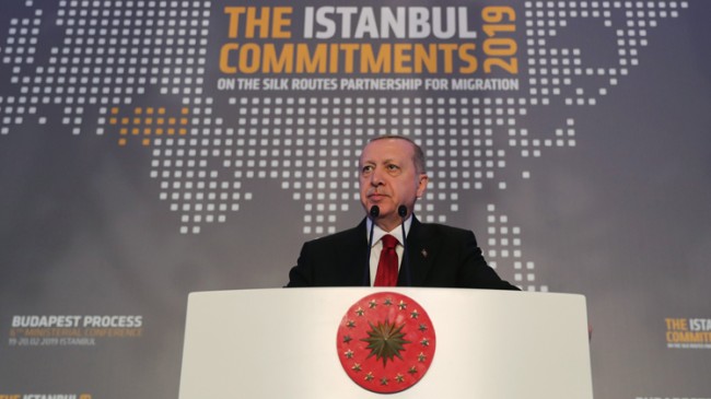 Başkan Erdoğan, “Ülkemiz elini taşın altına fazlasıyla koymuştur”