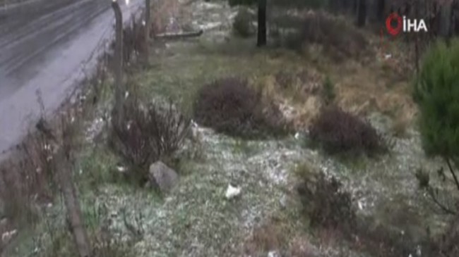 İstanbul’da yükseklere kar yağıyor