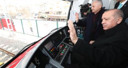 Cumhurbaşkanı Erdoğan, Gebze-Halkalı banliyö tren hatlarının açılışını yaptı