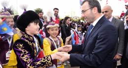 Başkan Cin, “Çocukların buluşması, dünya barışına önemli bir katkı yapacağını düşünüyoruz”