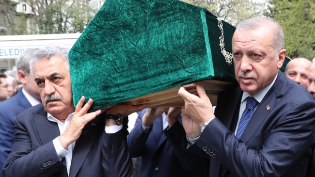 Başkan Erdoğan, Yazıcı’nın cenazesinde