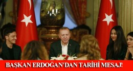 Başkan Erdoğan, “82 milyon benim vatandaşımdır, kardeşimdir, hepsini sevmeye mecburum”