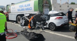 Kuzey Marmara Otoyolu’nda kaza