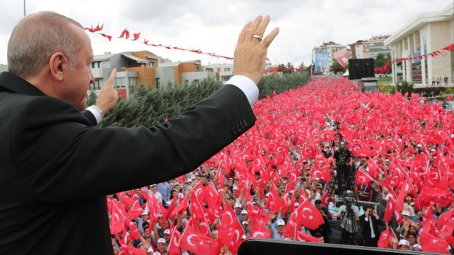 Başkan Erdoğan, “Halk düşmanı bu faşist zihniyete İstanbul’u teslim etmeyeceğiz”