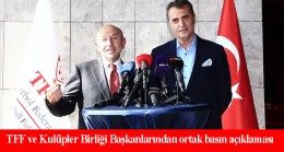 Nihat Özdemir ve Fikret Orman’dan ortak basın açıklaması