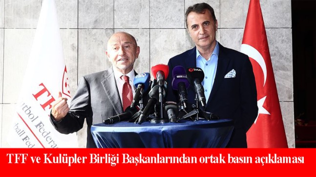 Nihat Özdemir ve Fikret Orman’dan ortak basın açıklaması
