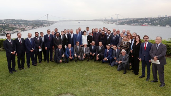 Başkan Erdoğan, genel yayın yönetmenleri ile bir araya geldi