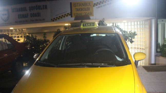Taksici meslekten ihraç edildi