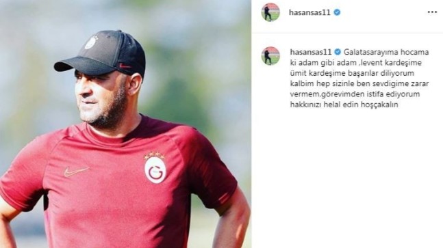 Hasan Şaş Galatasaray’ı bıraktı