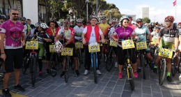 Başkan Türkmen, “Bizi fark edin” diyen yüzlerce bisiklet severle pedal çevirdi