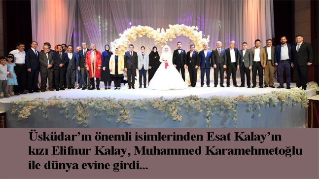 Elifnur Kalay ile Muhammed Karamehmetoğlu, evliliğe ilk adımı attılar