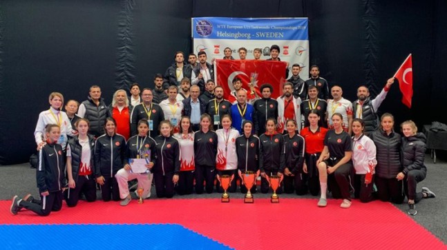 Taekwondocularımız Avrupa ikincisi