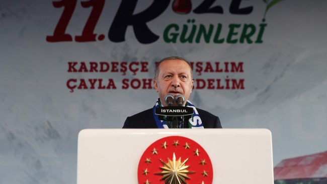 Erdoğan, Rize Tanıtım Günleri’nde