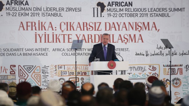 Başkan Erdoğan, “Bizim binlerce yıllık tarihimizde sömürgecilik yoktur”