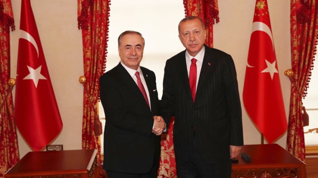Başkan Erdoğan, Galatasaray Başkanı Mustafa Cengiz’i kabul etti