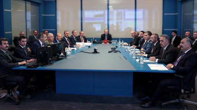 Başkan Erdoğan’dan harekat toplantısı