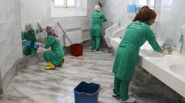 Beykoz Belediyesi’nden okullarda sürekli temizlik
