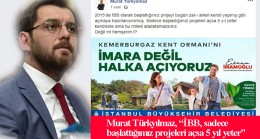İBB Meclis Üyesi Murat Türkyılmaz’dan algıcılara cevap!
