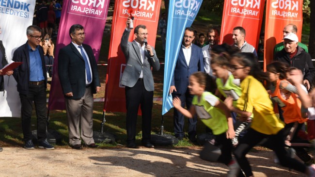 Koşunun startı Başkan Ahmet Cin’den