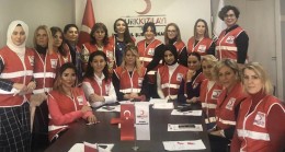 Türkiye’nin örnek Kızılay Kadın Kolları’ndan “Kızılay Haftası” toplantısı