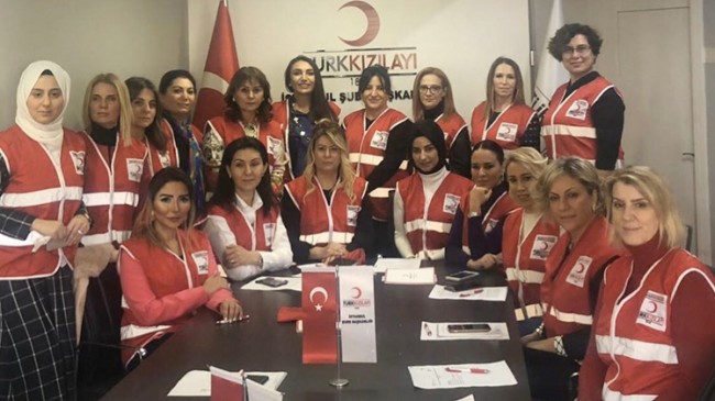 Türkiye’nin örnek Kızılay Kadın Kolları’ndan “Kızılay Haftası” toplantısı