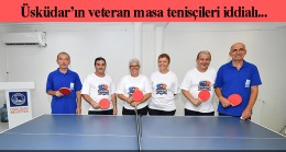 Üsküdar’ın emeklileri, uluslararası masa tenisi turnuvasına katılıyor