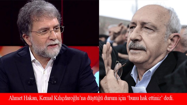 Ahmet Hakan, Cumhurbaşkanı Erdoğan Kılıçdaroğlu’nu ezdi de ezdi!”