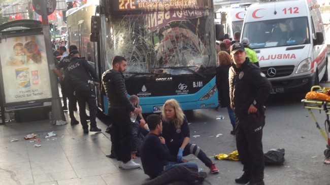 Beşiktaş’ta yolcu otobüsünün durakta yaraladığı vatandaş hayatını kaybetti
