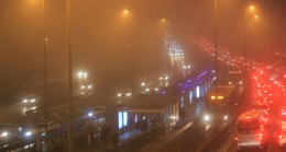 İstanbullular güne sisle başladı