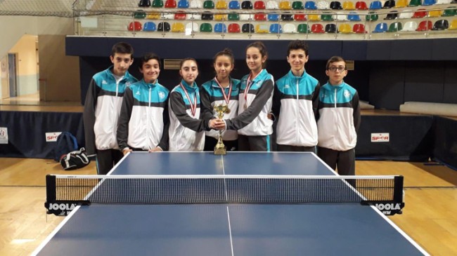 Pendik Belediyesi’nin masa tenisçileri Türkiye Şampiyonasına gidiyor