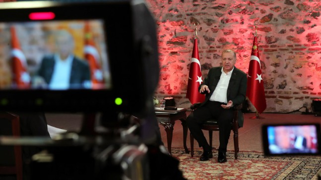 Başkan Erdoğan, “Kılıçdaroğlu Türkiye Doğu Akdeniz’de yok diyor ama teskereye destek vermiyor!