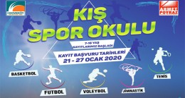 Çekmeköy’de Kış Spor Okulları başlıyor