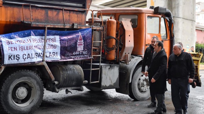 Başkan Yıldız, “Beyoğlu Belediyesi ekipleri kışa hazır”