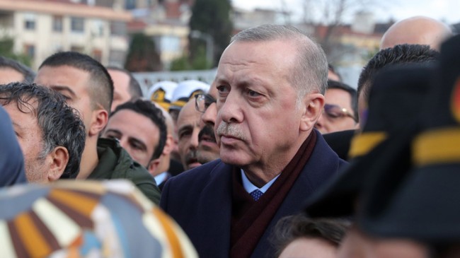Erdoğan: “Türkiye haklı mücadelesinden hiçbir zaman geri durmayacaktır”