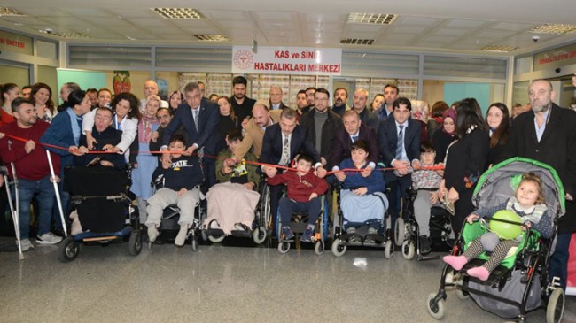 Gaziosmanpaşa’da Kas ve Sinir Hastalıkları Merkezi açıldı