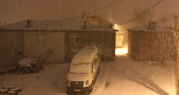 Kar, Çatalca’da etkili oldu