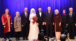 Başkan Erdoğan, Üsküdar’da nikah şahidi