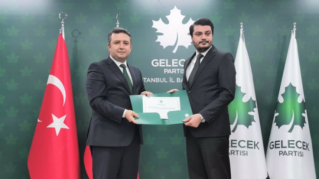 Gelecek Partisi Kadıköy İlçe Başkanı Metin Orman oldu