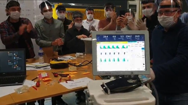 Selçuk Bayraktar, yerli solunum cihazının ilk prototipini paylaştı