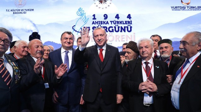 Ahıska Türkleri’nden kampanyaya destek